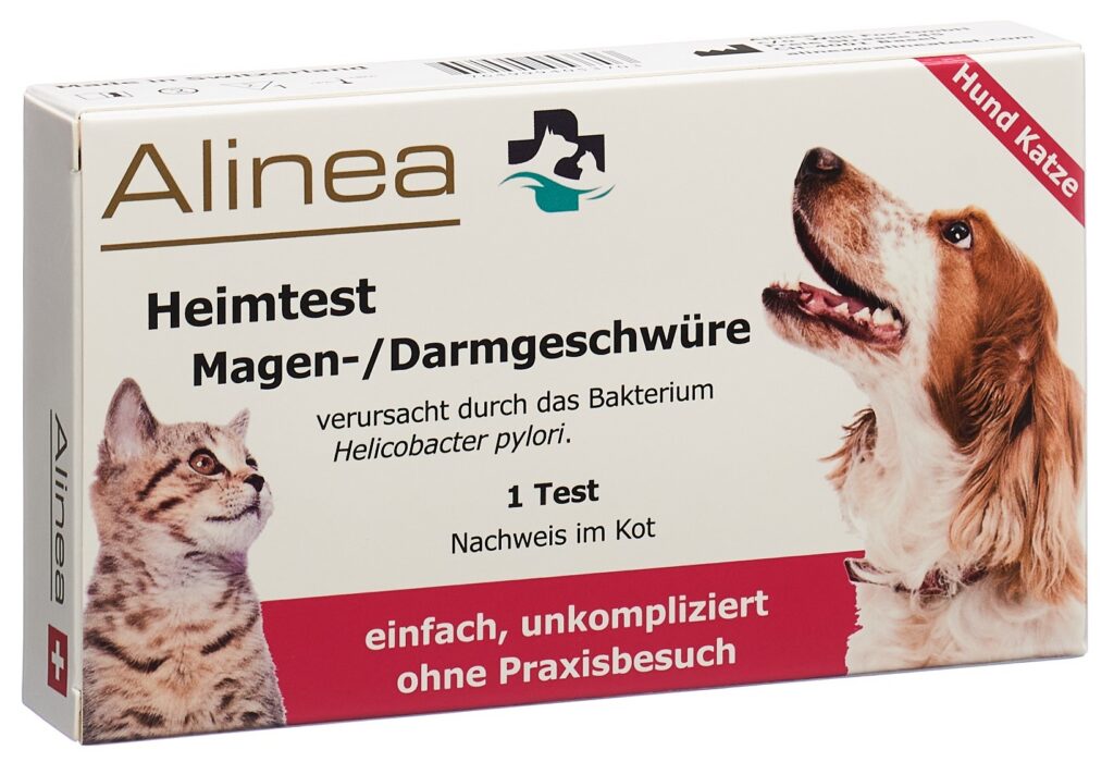 ALINEA test H pylori animaux maison chien et chat