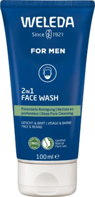 WELEDA FOR MEN 2en1 face wash tb 100 ml