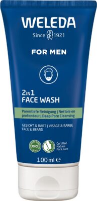 WELEDA FOR MEN 2en1 face wash tb 100 ml