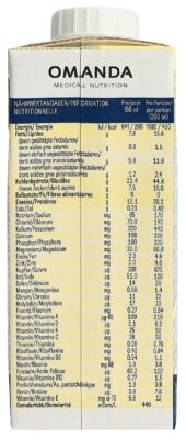 MOLTEIN Complete Drink vanille 4 tétra 200 ml