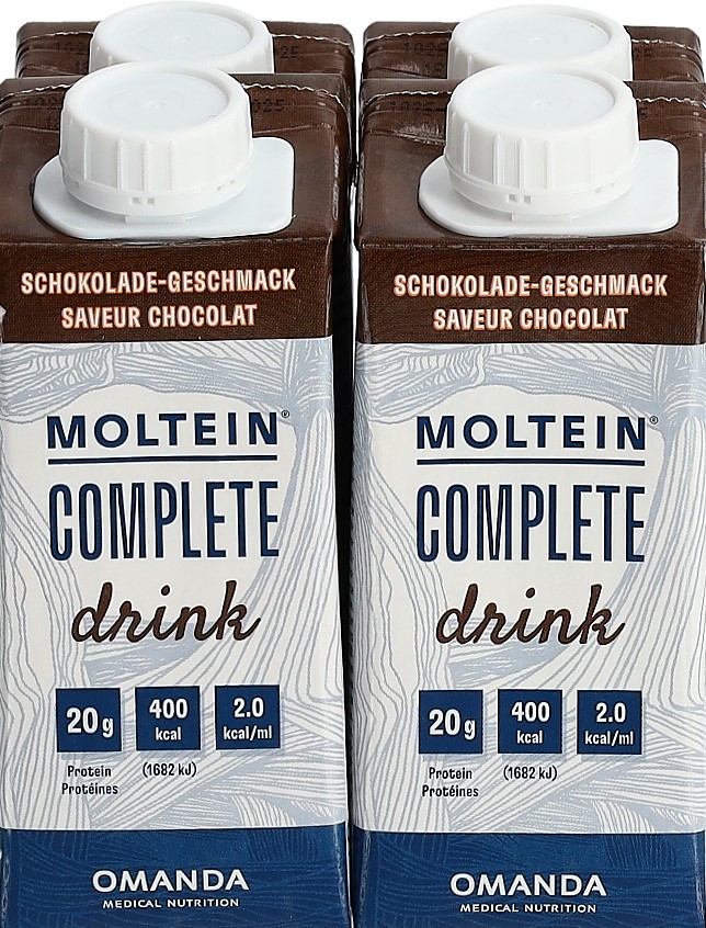 MOLTEIN Complete Drink chocolat 4 tétra 200 ml