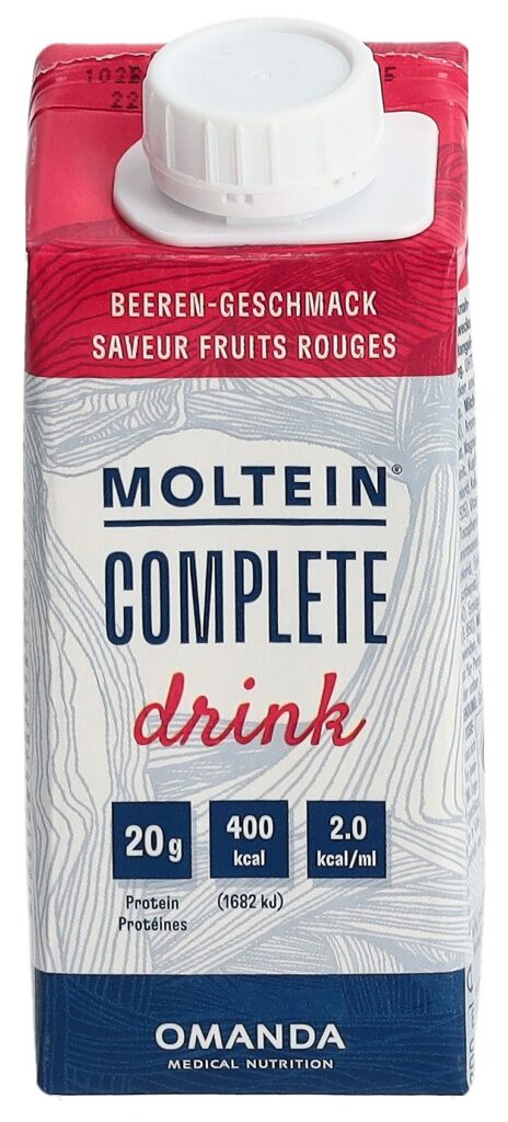 MOLTEIN Complete Drink fruits roug 4 tétra 200 ml