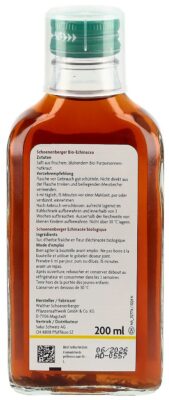 SCHOENENBERGER Echinacée suc plant fraî bio 200 ml