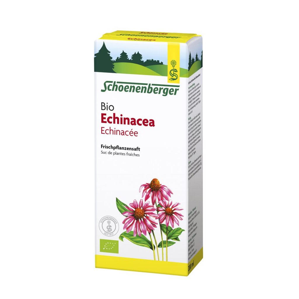 SCHOENENBERGER Echinacée suc plant fraî bio 200 ml