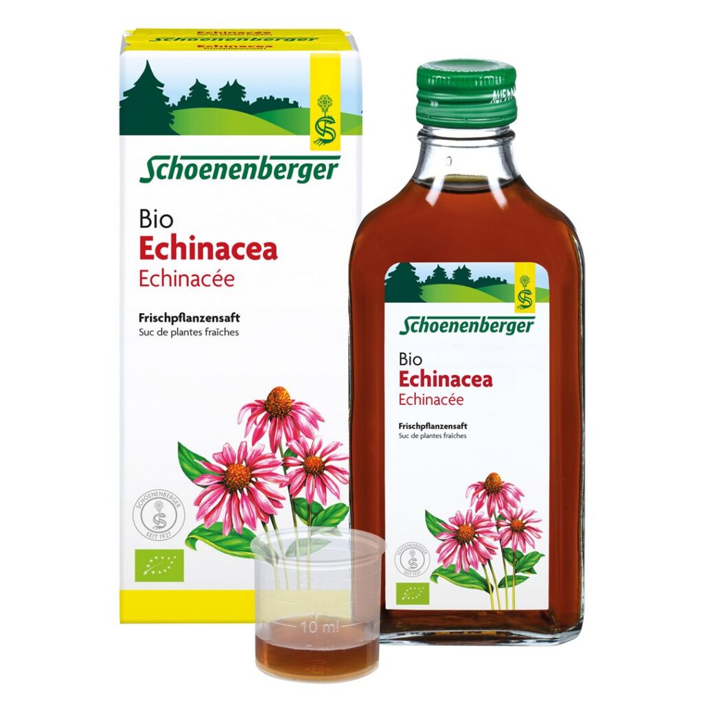 SCHOENENBERGER Echinacée suc plant fraî bio 200 ml