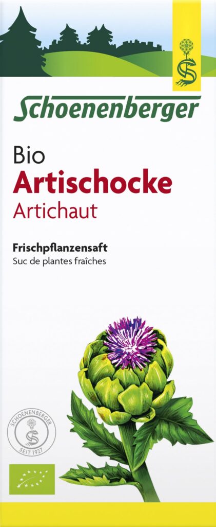 SCHOENENBERGER Artichaut suc plant fraî bio 200 ml