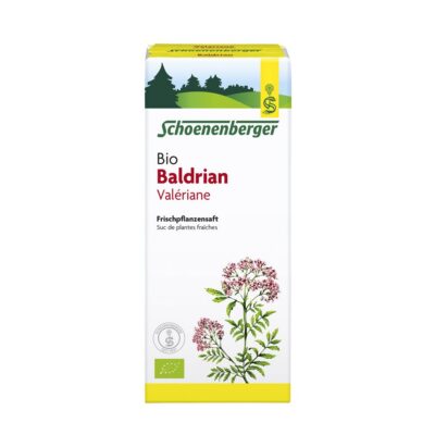SCHOENENBERGER Valériane suc plant fraî bio 200 ml