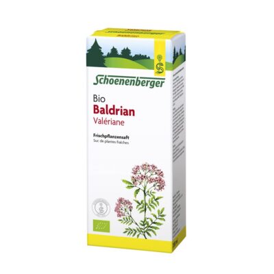 SCHOENENBERGER Valériane suc plant fraî bio 200 ml