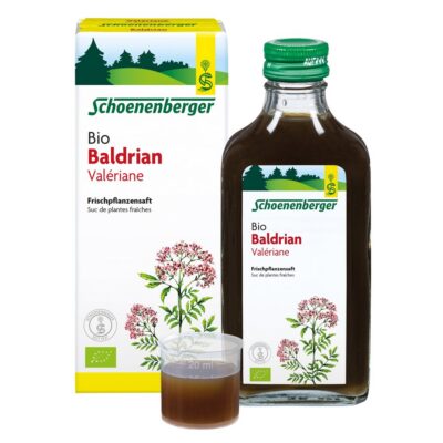 SCHOENENBERGER Valériane suc plant fraî bio 200 ml