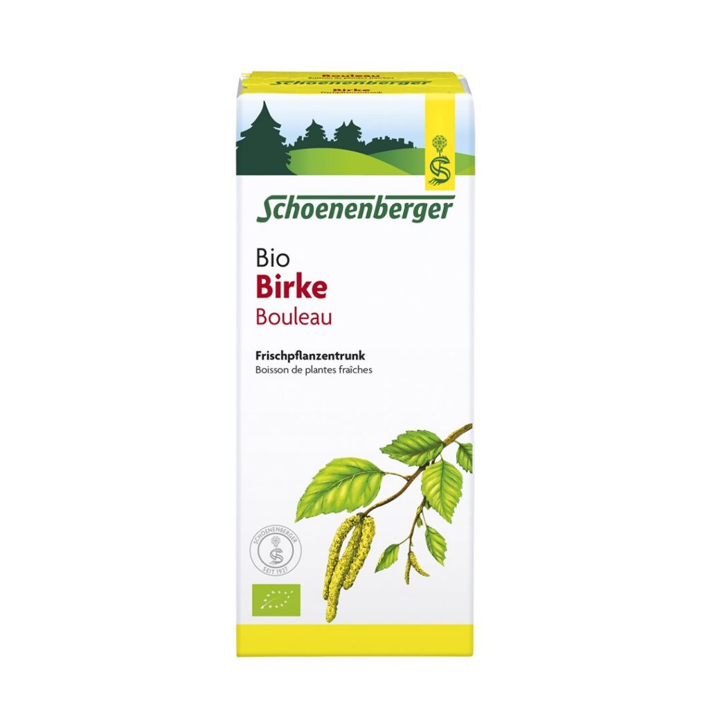 SCHOENENBERGER Bouleau boiss plant fraî bio 200 ml