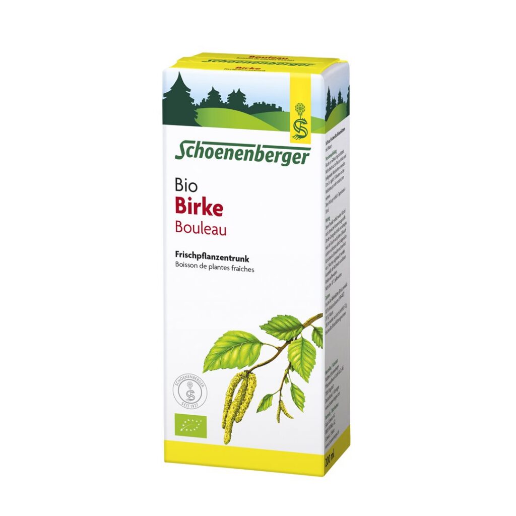 SCHOENENBERGER Bouleau boiss plant fraî bio 200 ml