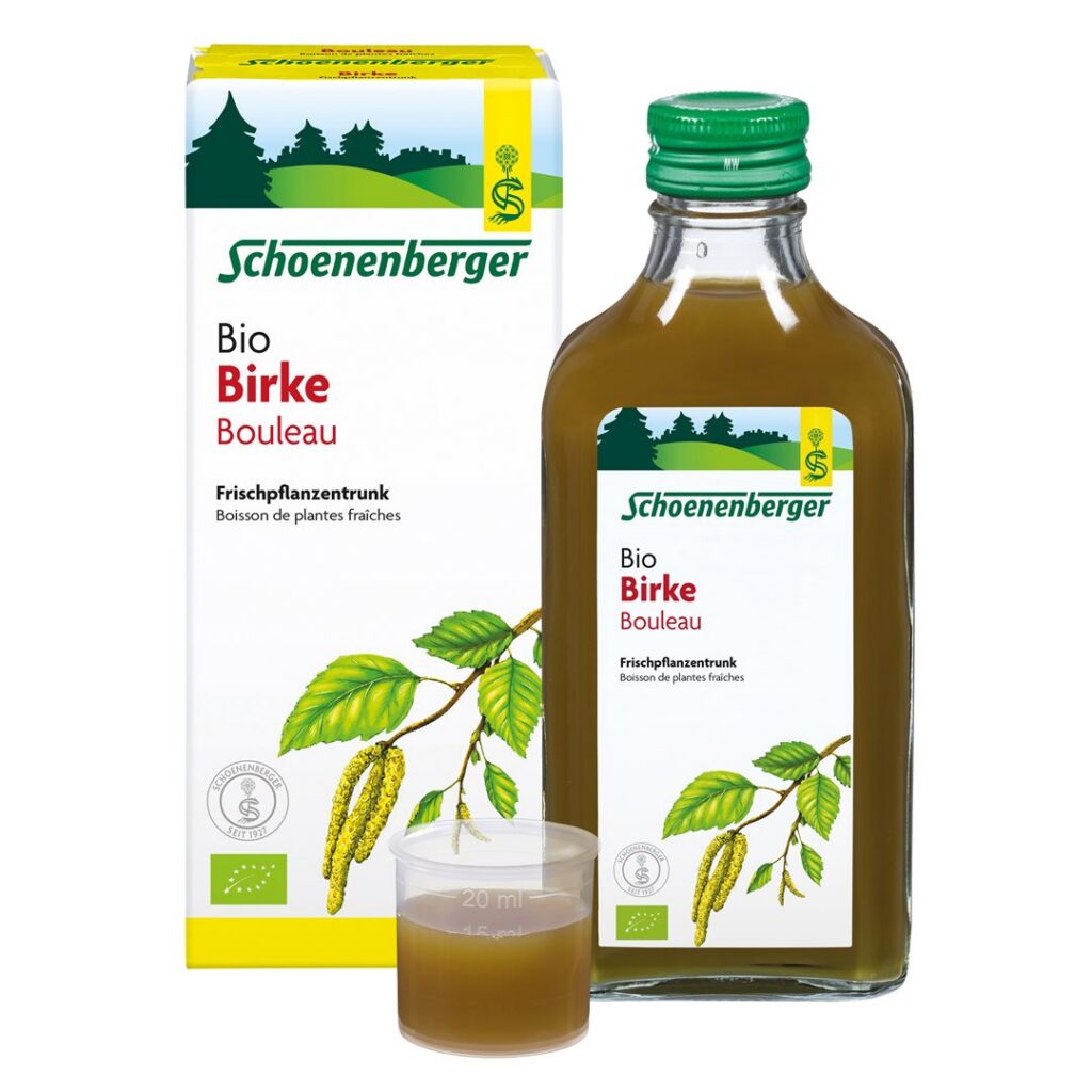 SCHOENENBERGER Bouleau boiss plant fraî bio 200 ml