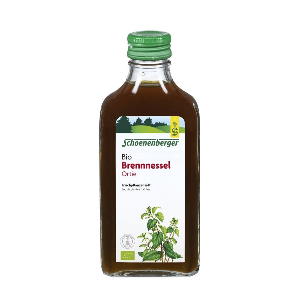 SCHOENENBERGER Ortie suc plantes fraî bio 200 ml