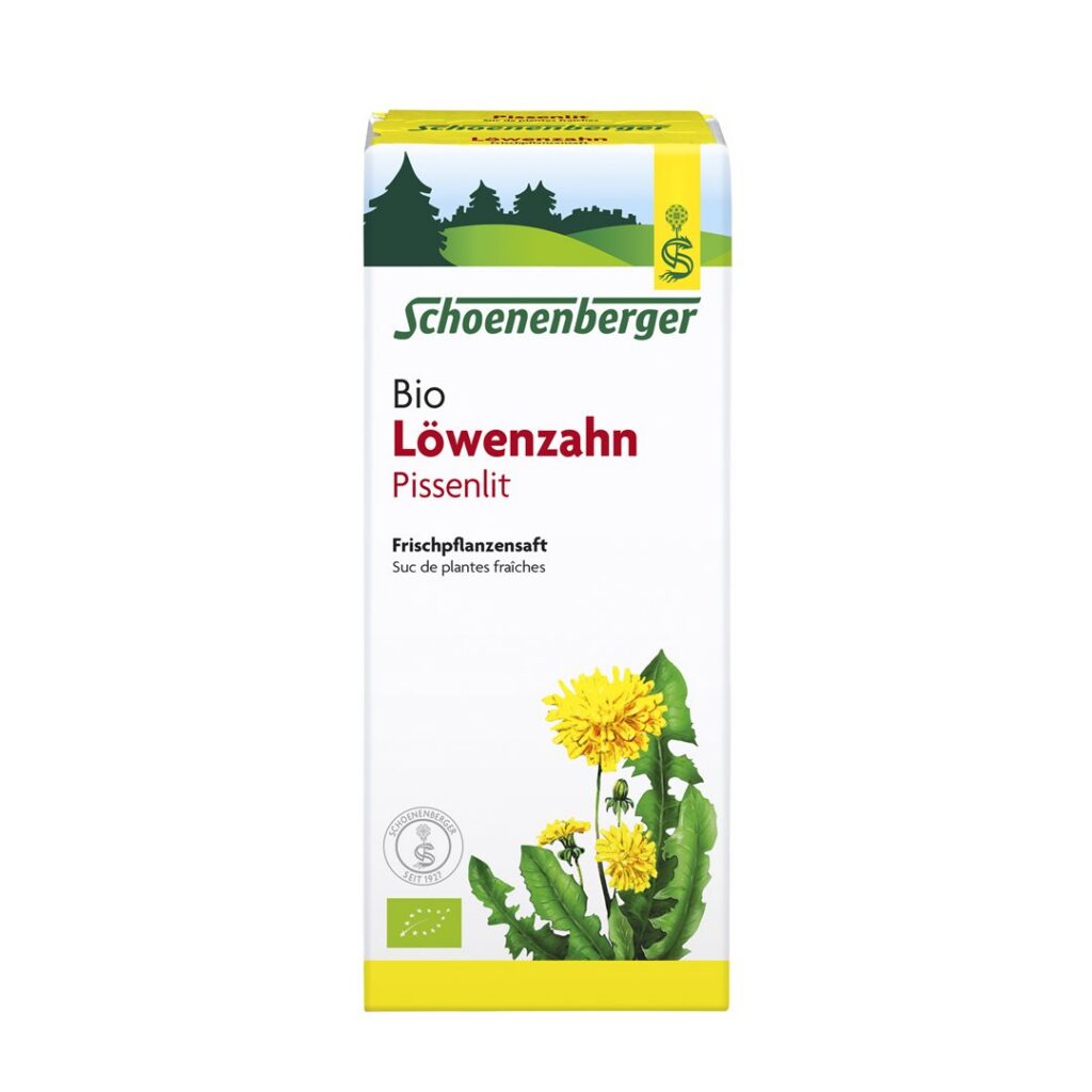 SCHOENENBERGER Pissenlit suc plant fraî bio 200 ml