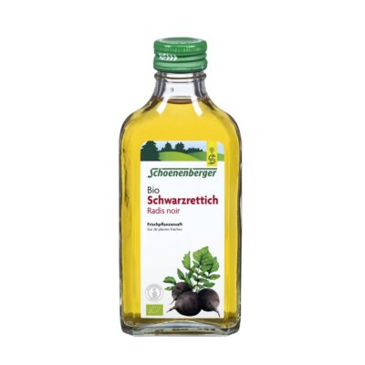 SCHOENENBERGER Rad noir suc plant fraî bio 200 ml