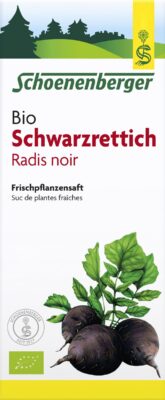 SCHOENENBERGER Rad noir suc plant fraî bio 200 ml