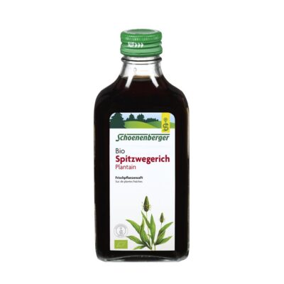 SCHOENENBERGER Plantain suc plant fraî bio 200 ml
