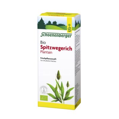 SCHOENENBERGER Plantain suc plant fraî bio 200 ml