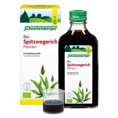 SCHOENENBERGER Plantain suc plant fraî bio 200 ml