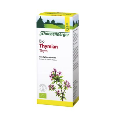 SCHOENENBERGER Thym boisson plant fraî bio 200 ml