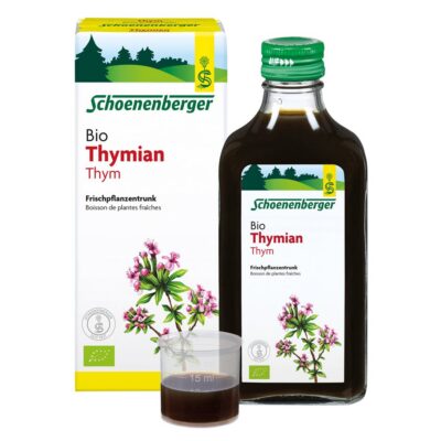 SCHOENENBERGER Thym boisson plant fraî bio 200 ml