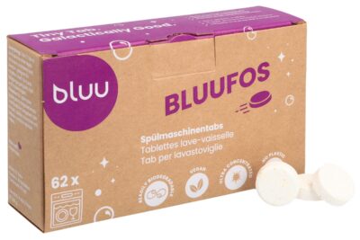 BLUU bluufos tabs lave-vaisselle sach 62 pce