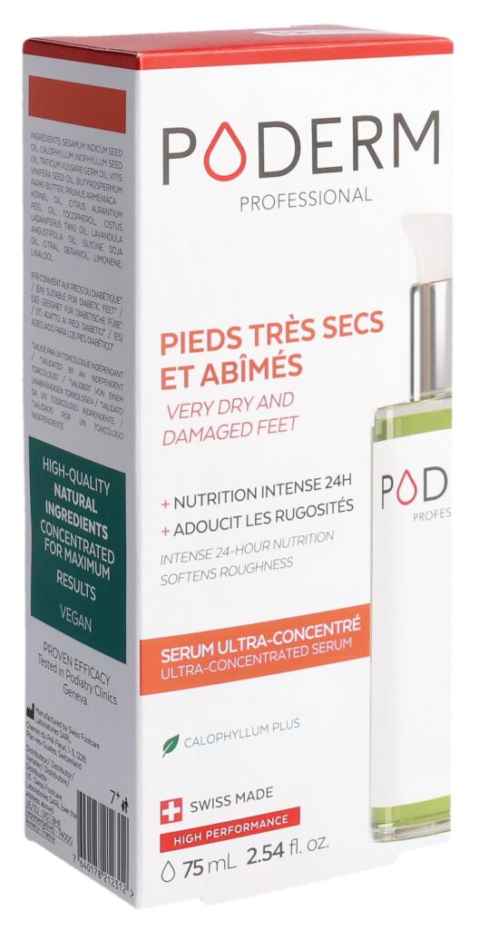 PODERM sérum pieds très secs et abîmés 75 ml