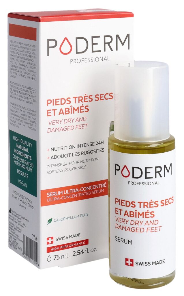 PODERM sérum pieds très secs et abîmés 75 ml