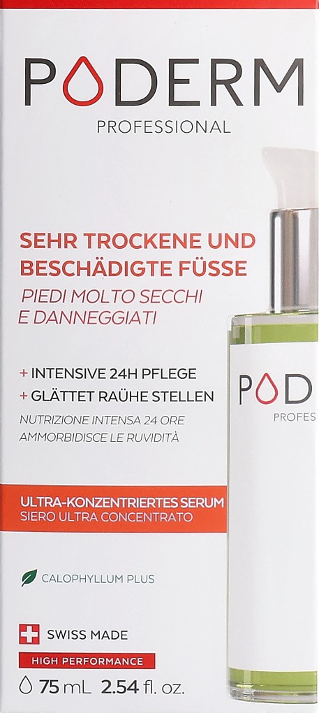PODERM sérum pieds très secs et abîmés 75 ml