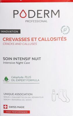 PODERM sérum crevasses et callosités +1chauss gel
