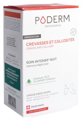 PODERM sérum crevasses et callosités +1chauss gel