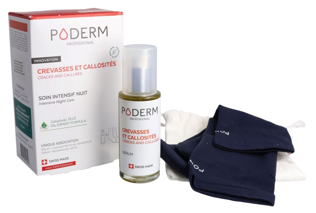 PODERM sérum crevasses et callosités +1chauss gel