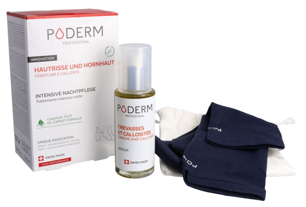 PODERM sérum crevasses et callosités +1chauss gel