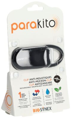 PARAKITO CLIP pour poussette sac à dos noir