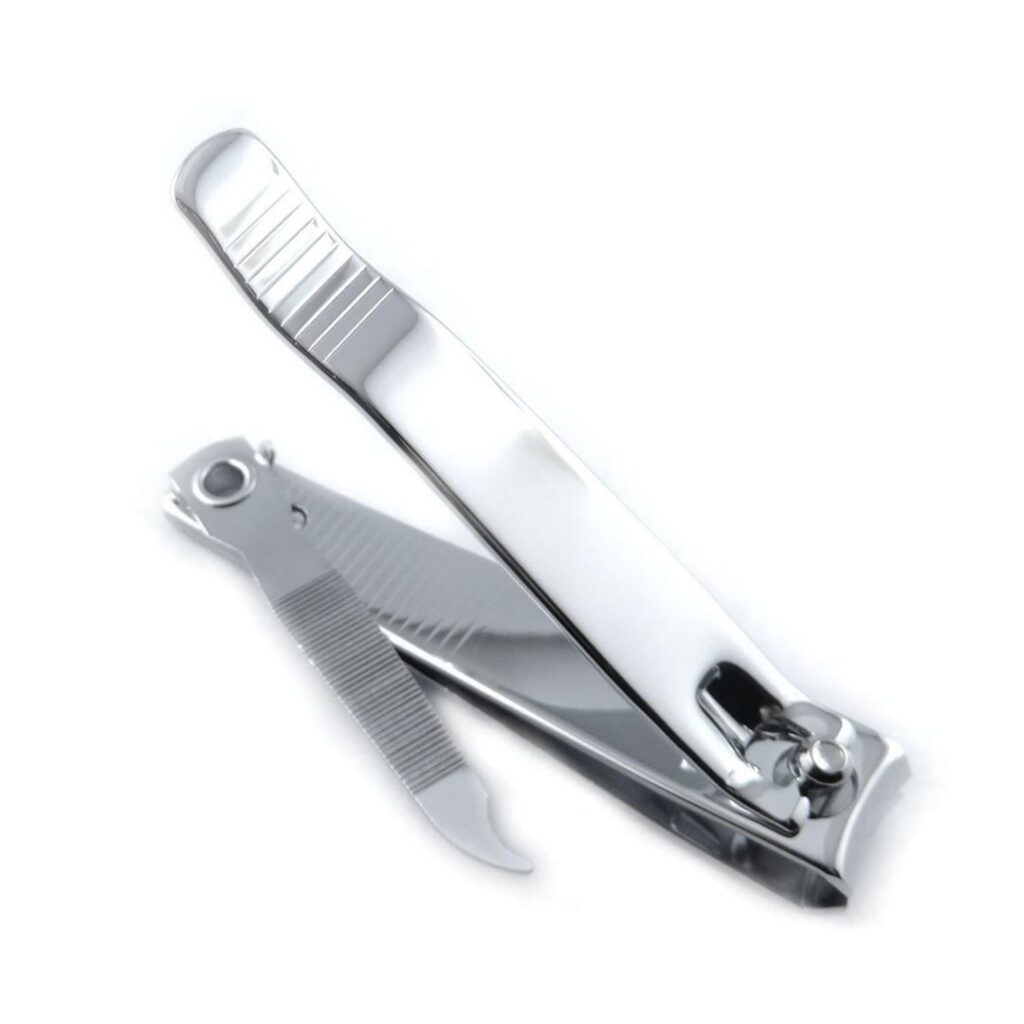 HERBA coupe-ongles de pédicure nickelée