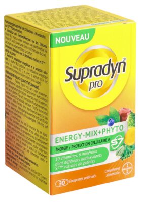 SUPRADYN pro energy-mix + phyto cpr pell 30 pce