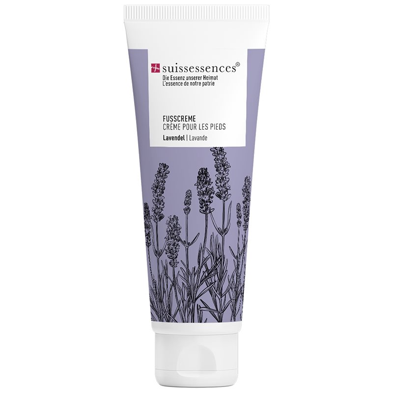 SUISSESSENCES Crème pour pieds lavande tb 75 ml