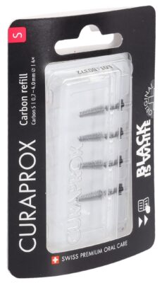 CURAPROX Black is white-CPS Carbon S refill 4 pce