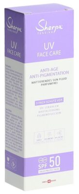 SHERPA TENSING sun fluid SPF50 anti-aging 50 ml