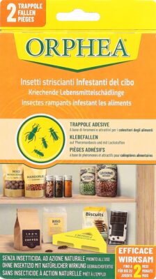 ORPHEA piège insectes infest aliments rampan 2 pce