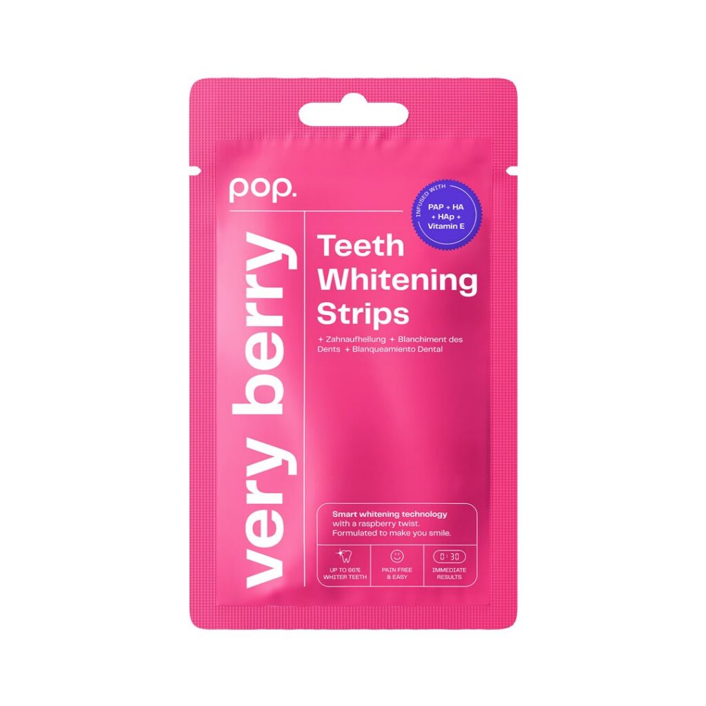 SMILEPEN Pop Teeth Whit Strips Ve Ber 7 x 2 pce