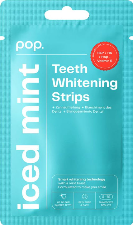 SMILEPEN Pop Teeth Whit Strips Iced Mi 7 x 2 pce