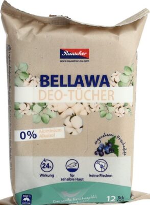 BELLAWA lingettes déodorantes 12 pce
