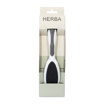 HERBA lime pied double softtouch gris