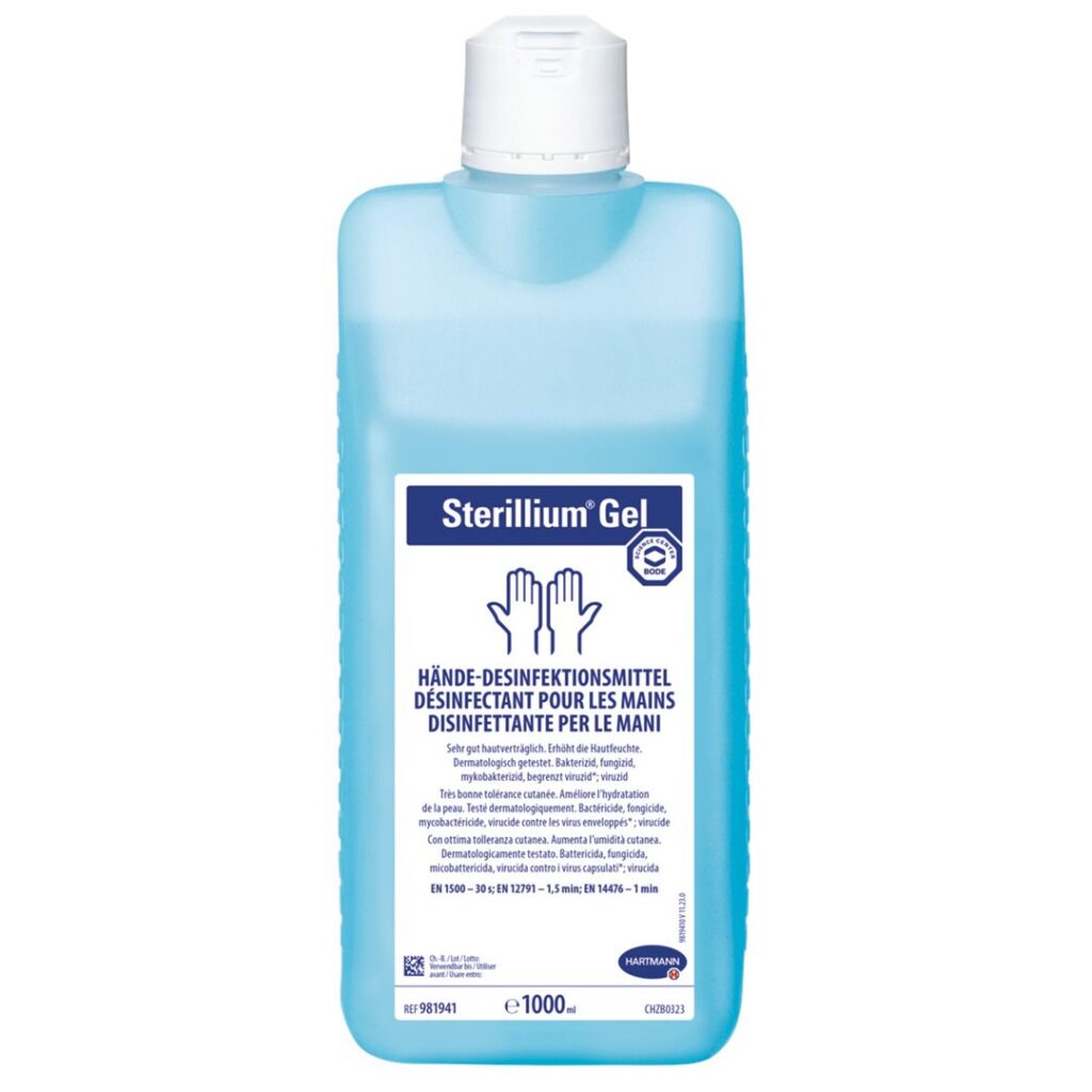 STERILLIUM gel désinfectant mains (n) fl 1000 ml