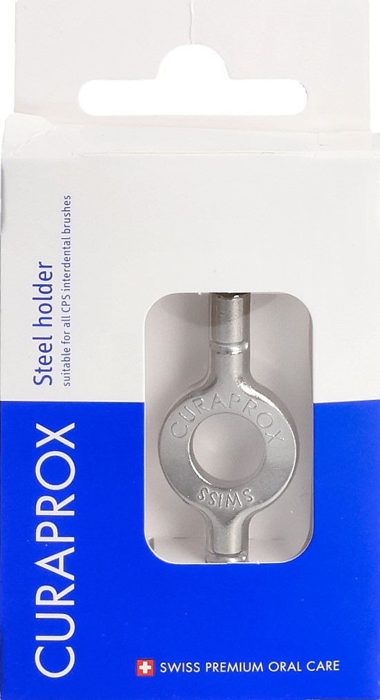CURAPROX UHS 409 support en acier argent