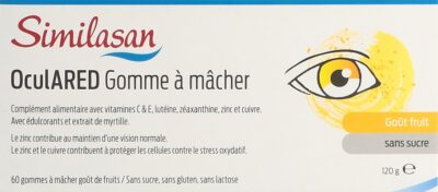 SIMILASAN OculARED gomme à mâcher fruit 60 pce