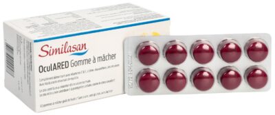 SIMILASAN OculARED gomme à mâcher fruit 60 pce