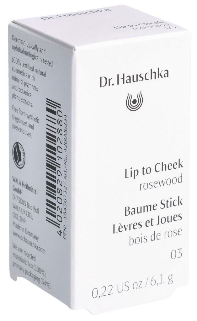 DR. HAUSCHKA Lip to Cheek 03 bois de rose 6.1 g