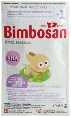 BIMBOSAN Anti Reflux portions de voyage 5 x 25 g